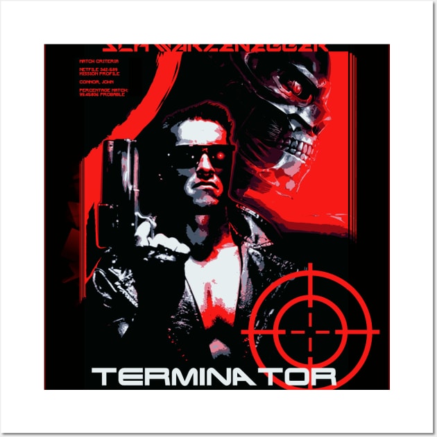 Terminator Wall Art by HereticGraphics